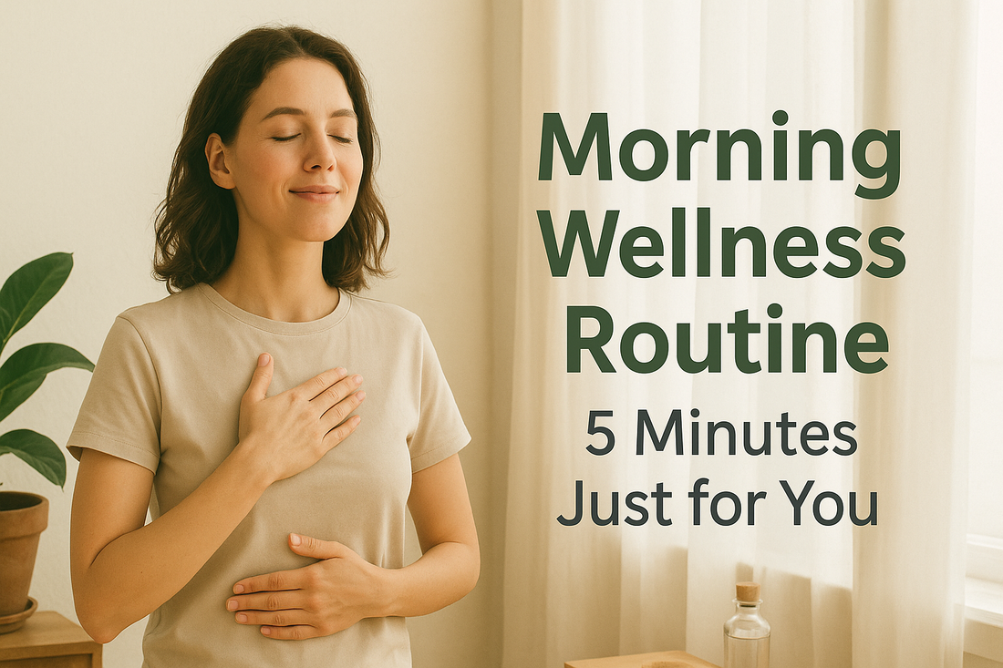 🌿 Morning Wellness Routine: 5 Minutes Just for You