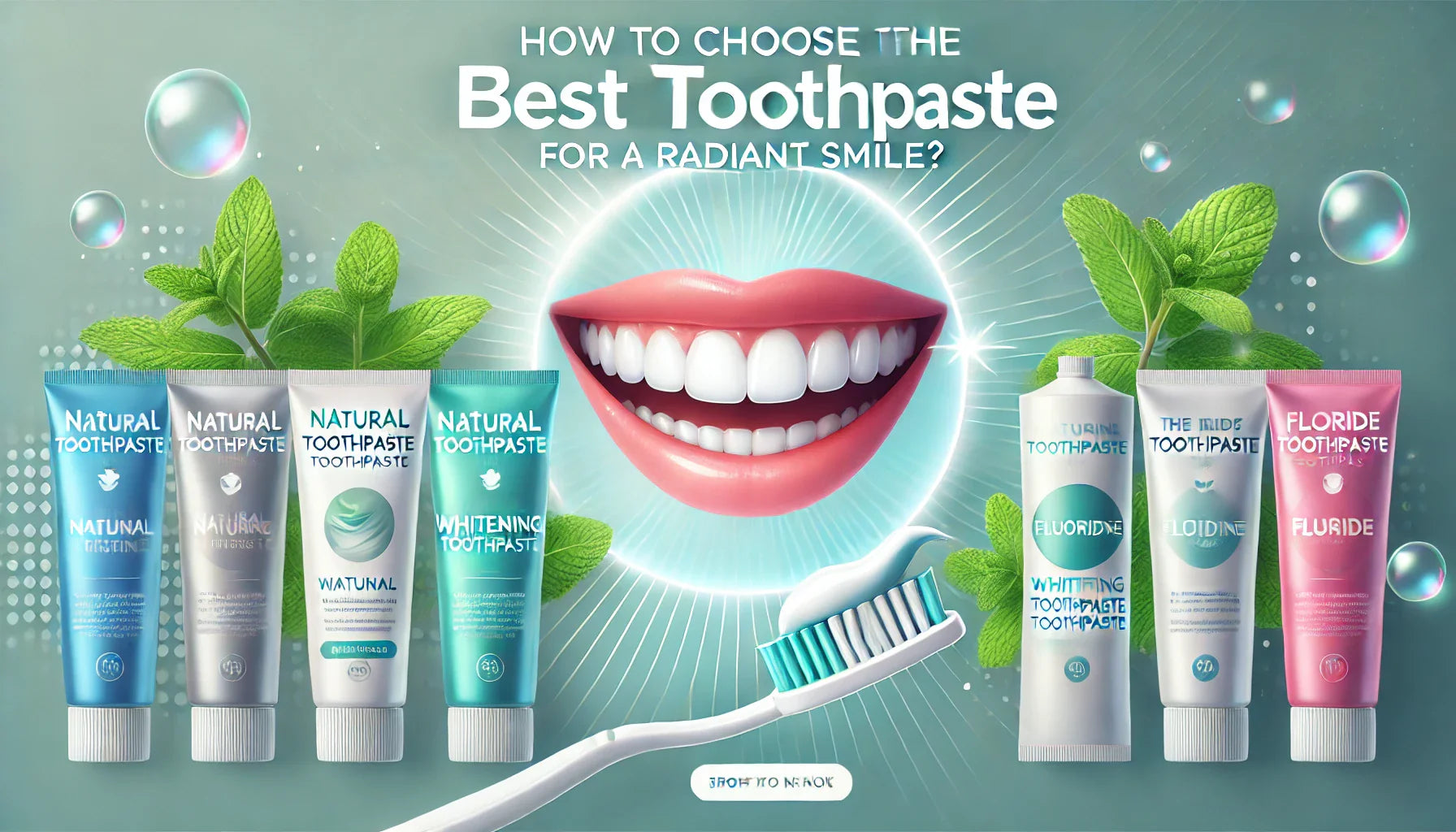 How to Choose the Best Toothpaste for a Radiant Smile? 🦷 – EdenCrafted™️
