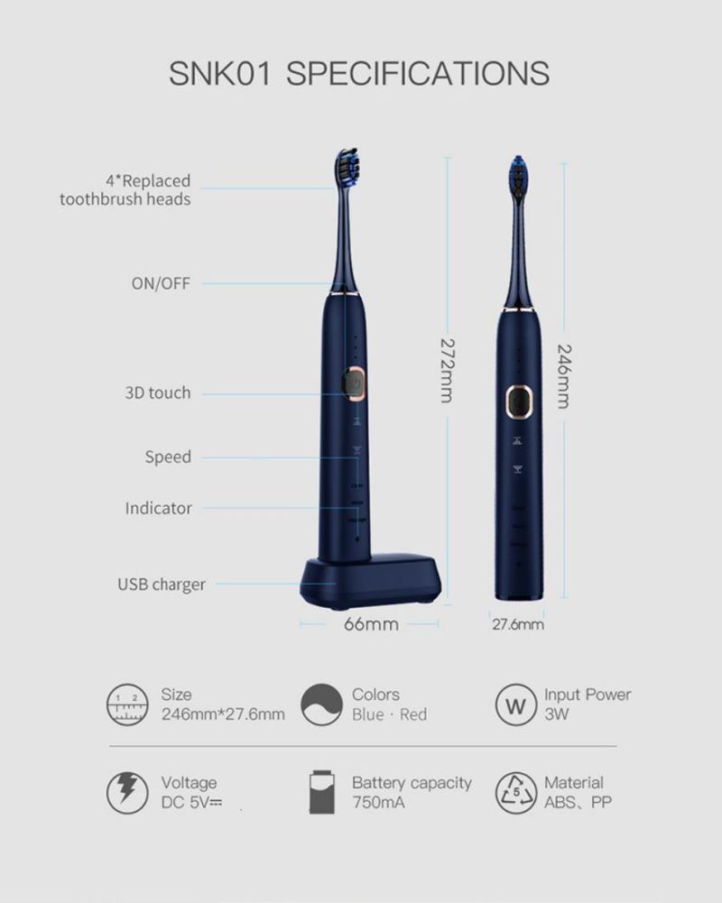 Adjustable Electric Toothbrush