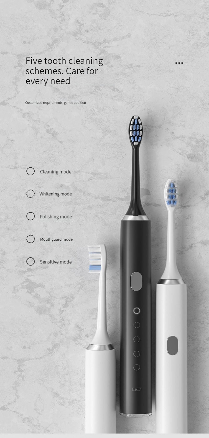 Waterproof Electric Toothbrush