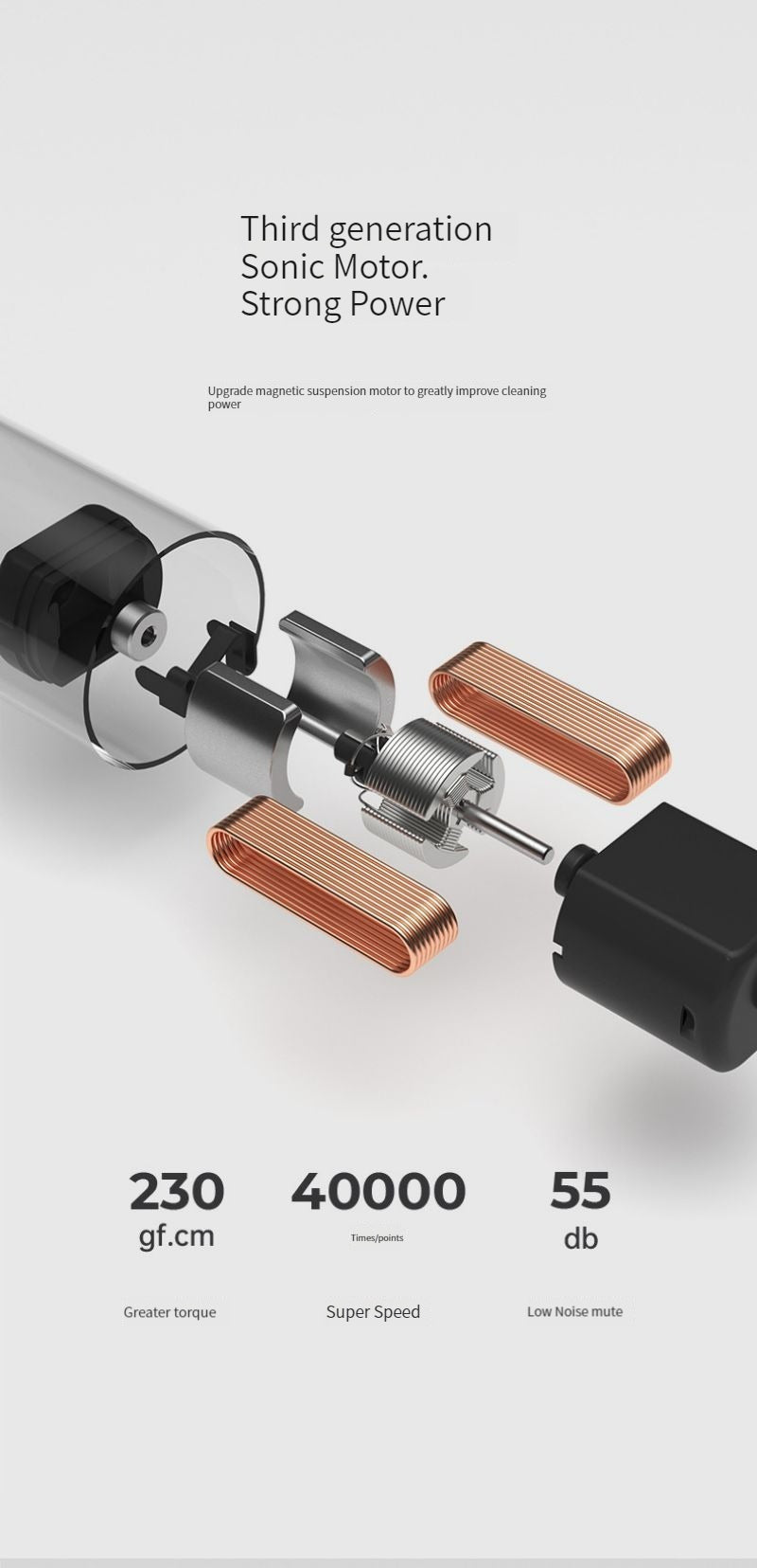Waterproof Electric Toothbrush