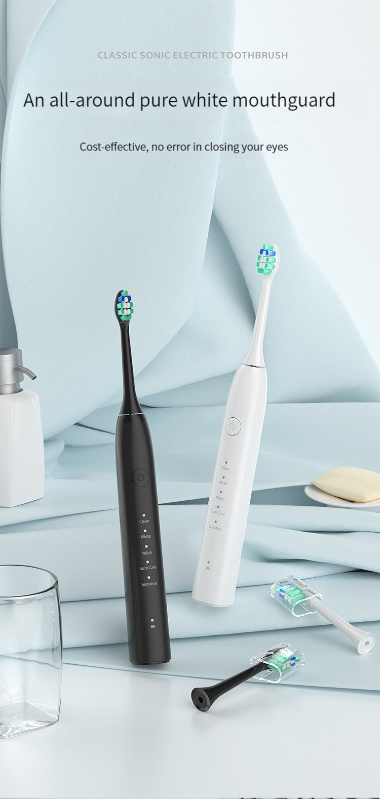 Smart Sonic Electric Toothbrush
