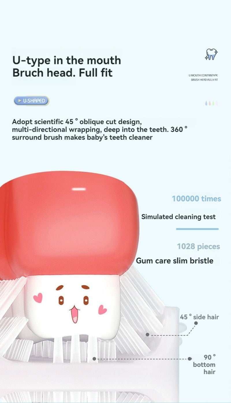 Children's U-Shaped Toothbrush -  EdenCrafted™️