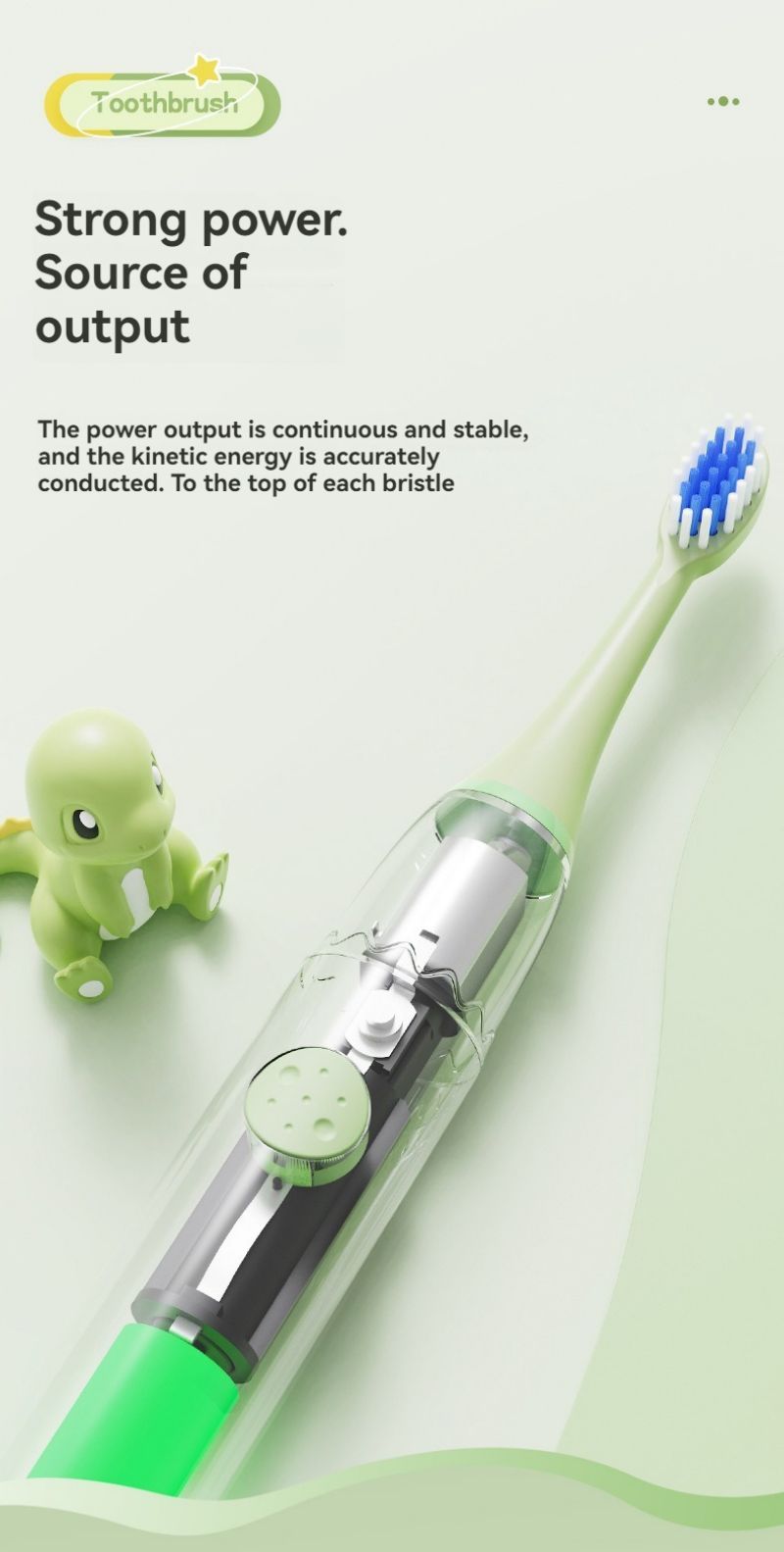 Children's Cartoon Electric Toothbrush - EdenCrafted™️