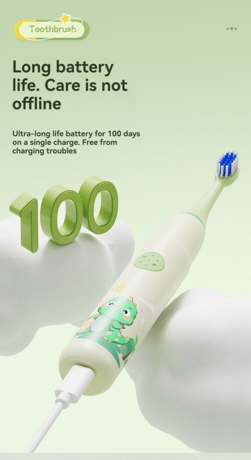 Children's Cartoon Electric Toothbrush - EdenCrafted™️