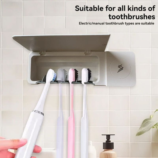 Punch-free Toothbrush Rack - EdenCrafted