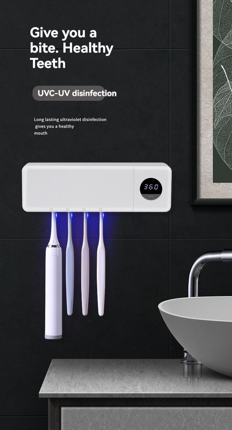 Punch-free Toothbrush Rack - EdenCrafted
