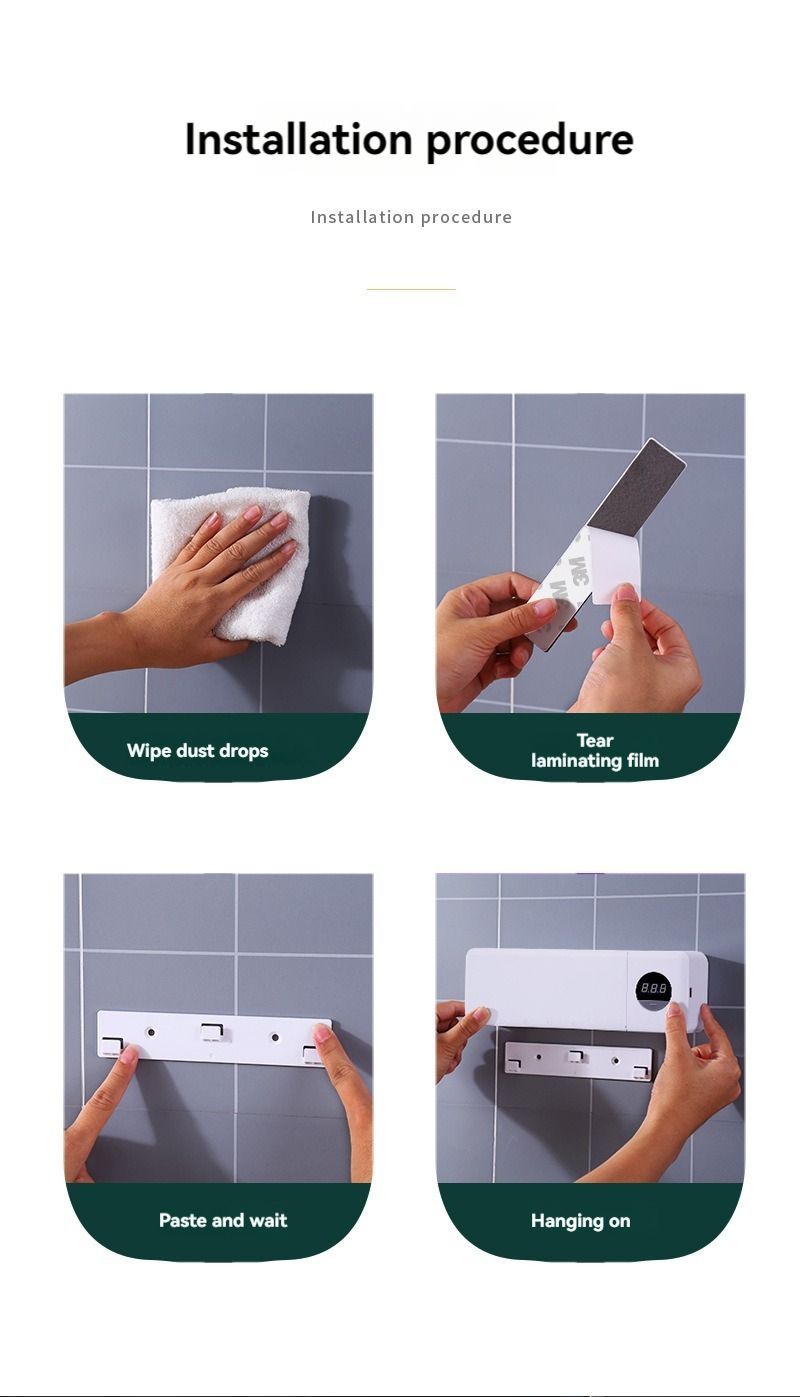 Punch-free Toothbrush Rack - EdenCrafted