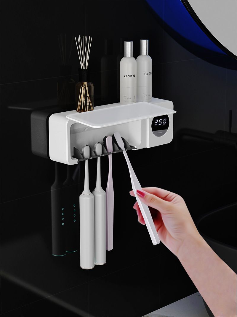 Punch-free Toothbrush Rack - EdenCrafted