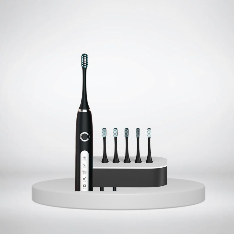 Portable Automatic Toothbrush Black