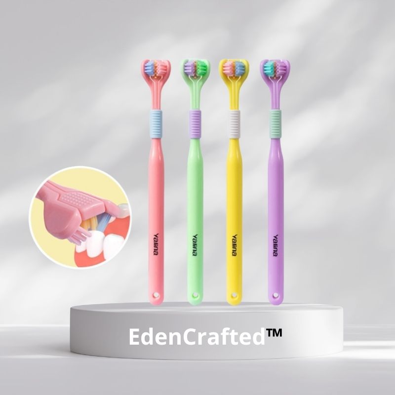 Tongue Toothbrush With Scraping - EdenCrafted™️