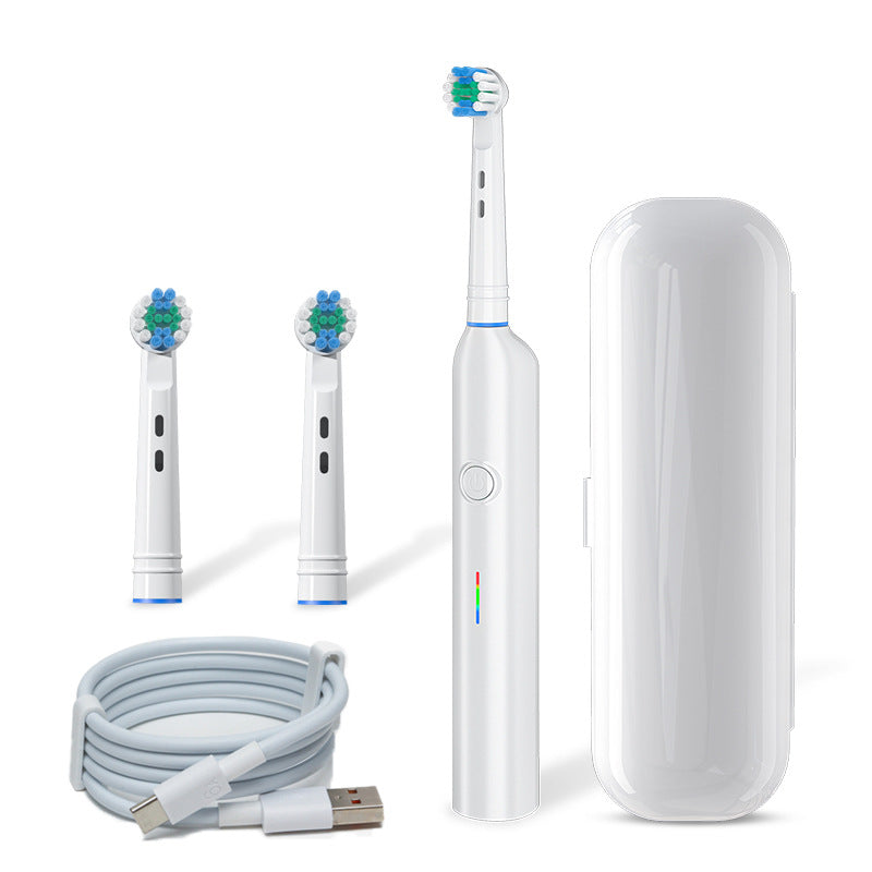 Rotating Head Electric Toothbrush