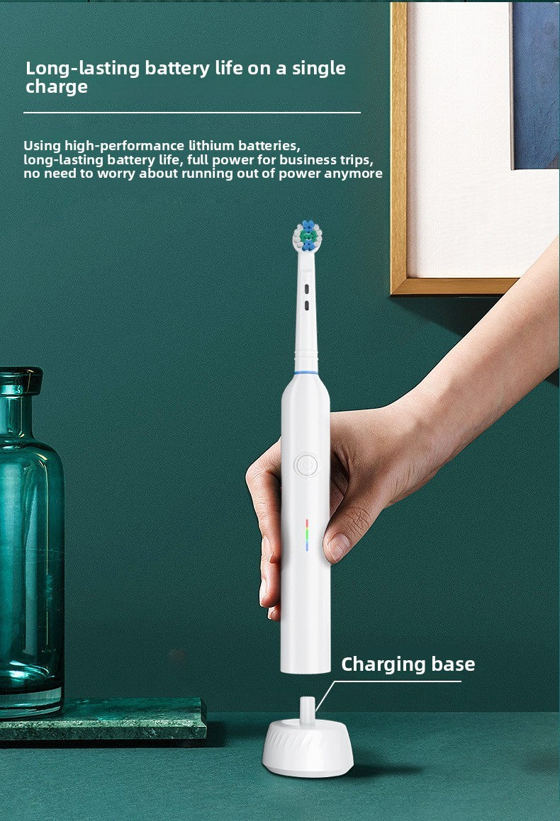 Rotating Head Electric Toothbrush