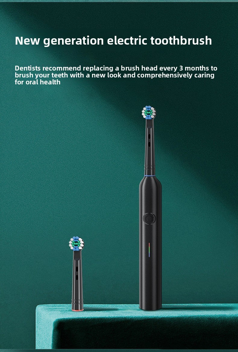Rotating Head Electric Toothbrush